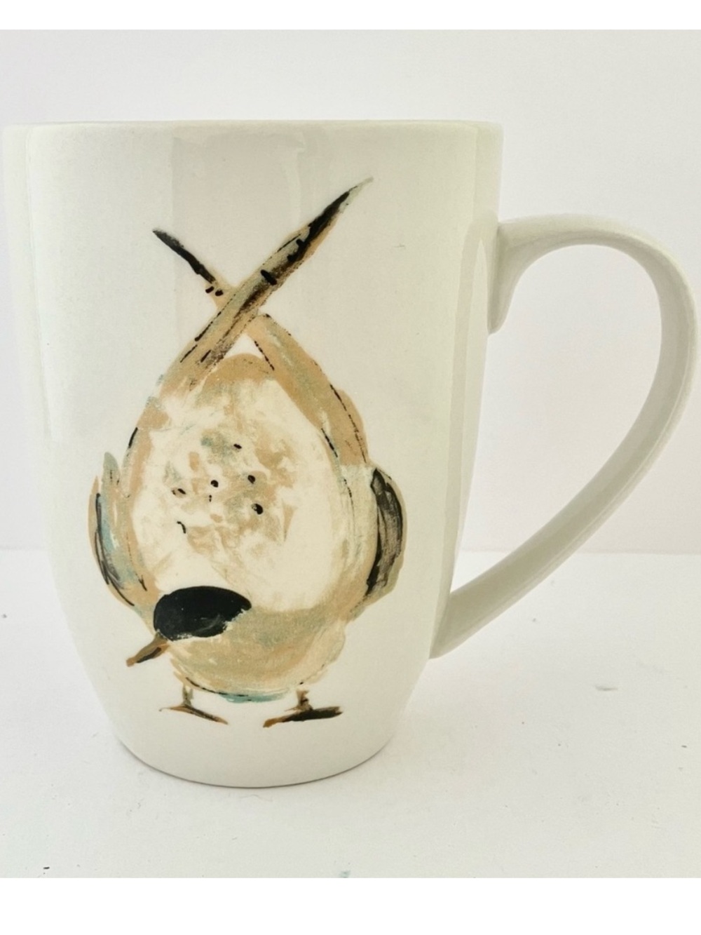 Beautiful Seaside Bird Cup AscentielleⓇ Original Painting by D. Belin Coffee Mug